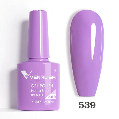 VENALISA Smalto gel per unghie da 7,5 ml Sparkle Glitter Diamante Brillante Colori estivi Semi permanente Soak off Vernice gel per unghie UV LED