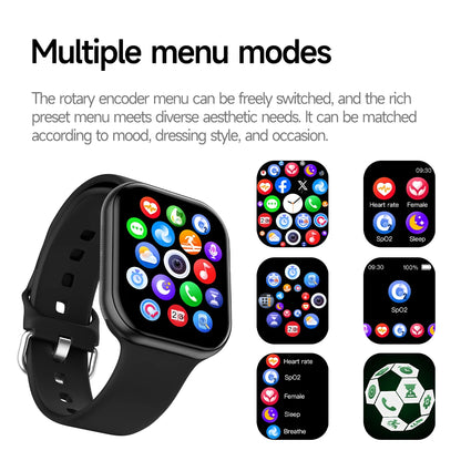 Nuovo Smartwatch iOS Serie 11, Display AMOLED Ultra HD, Cardiofrequenzimetro, GPS, Impermeabile IP68, Fitness, Chiamate Wireless, Braccialetto Originale