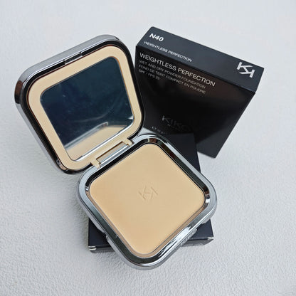 KIKO Milan Collezione Trucco Palette Contouring e Illuminante 3 Colori Cipria Fissante Ombretto Set per Principianti per Contouring e Fondotinta