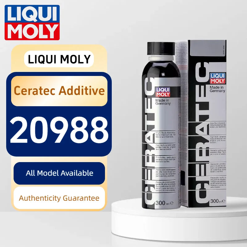 Liqui Moly Cera Tec 20988 Additivo Ceramico Anti-Usura per Trattamento Olio Motore Diesel, Riduce Attrito e Usura