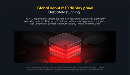 POCO F8 Ultra Snapdragon 8 Elite Gen 5 6500mAh 6.9" 120Hz Display AMOLED POCO Hyper RGB con supporto NFC Smartphone