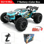 SG116 PRO, auto radiocomandata in scala 1/16, velocità massima 40 km/h, trazione integrale, fuoristrada, monster truck radiocomandato, veicolo da corsa 2.4G, giocattolo, regalo di compleanno per bambini, ragazzi e adulti.