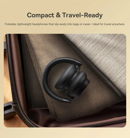 Cuffie Bluetooth Baseus Bowie MH1 con Cancellazione del Rumore 48dB, Hi-res LDAC, Cuffie Over-Ear, Auricolari Wireless