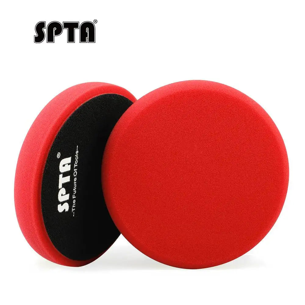 SPTA 1PC 3"(80mm)/5"(125mm)/6"(150mm)/7"(180mm) Spugna rotonda in schiuma per lucidatura per lucidatrice per auto RO/DA/GA Rimuovi segni di levigatura