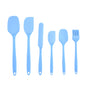 Set di utensili da cucina in silicone da 6 pezzi, spatola per crema, spatola, pennello per olio, set di raschietti di varie misure, strumento per la cottura, non integrato