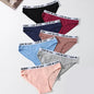7 Pz/set Mutandine di Cotone da Donna Sexy Mutande a Righe Morbide Lettera Carina Slip per Ragazze Femminile Traspirante Stretch Lingerie XS-XL