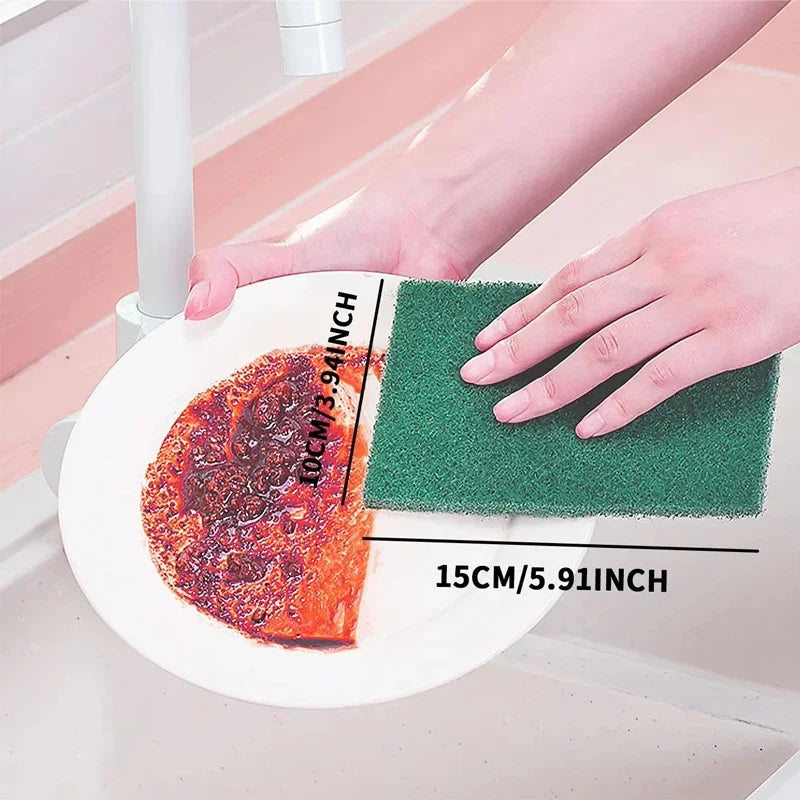 10/20/Pcs Scrub Pad Cucina Domestica Rimozione Olio Lavastoviglie Pentola Pad Senza Graffi Multiuso Riutilizzabile Pulizia Dishrag