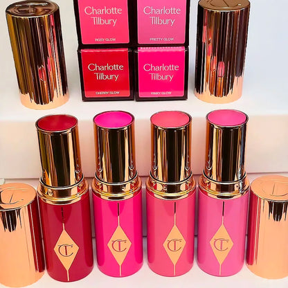 Nuovo set di rossetto e eyeliner Hot Charlotte 4 colori 5,5ml + blush in stick colorato in polvere acquosa Tilbury Cosmetics