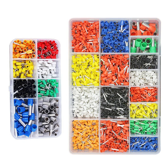 Set di Pinze per Crimpatura Tubolare VE, Pinze Combinate per Terminali Multipli, Connettori per Apparecchiature Elettriche, Pinze per Crimpatura