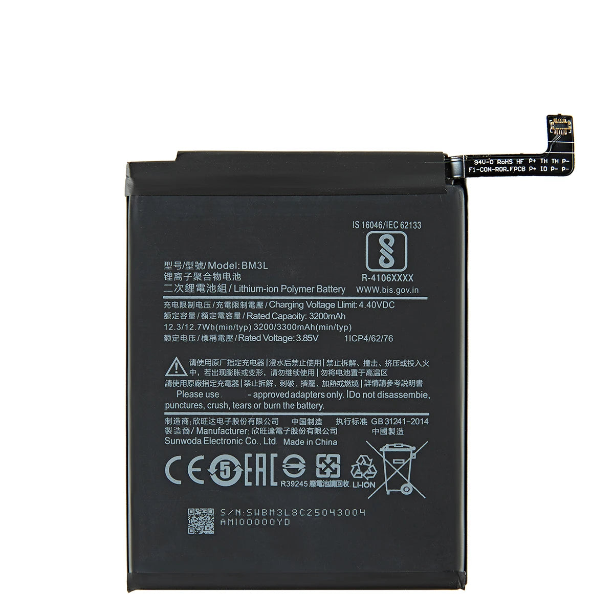 100% batteria originale BM3L 3300mAh per Xiaomi 9 Mi9 M9 Mi 9 BM3L batterie di ricambio per telefono di alta qualità + strumenti