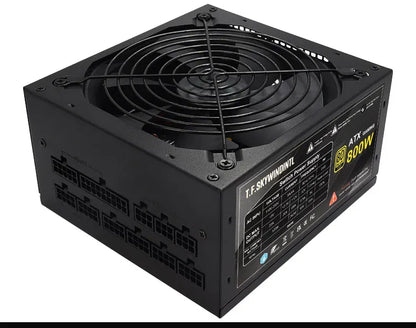 Alimentatore PC ATX Completamente Modulare da 800W, PSU Gaming 80 Plus Gold, Ventola a Bassa Rumorosità da 130mm, Circuiti di Protezione PFC Attivo per Doppia CPU, 110‑230V