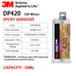 Colla adesiva epossidica originale 3M DP420 50ml Adesivo strutturale a due componenti Scotch-Weld DP420NS