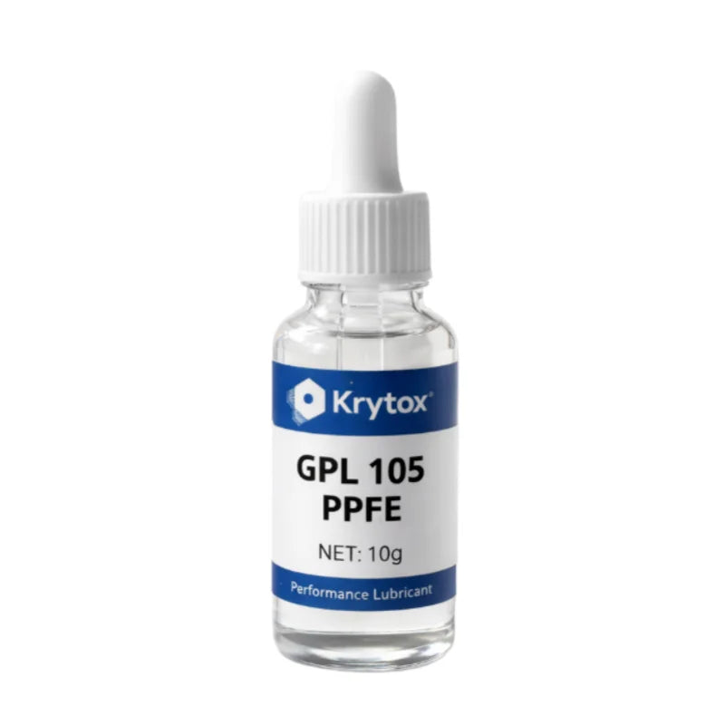 Olio Krytox GPL105 e Grasso GPL205, Lubrificante PFPE per Switch di Tastiere Meccaniche e Stabilizzatori, 10g 20g