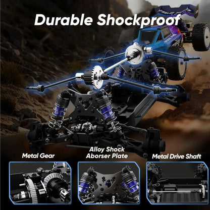 Auto RC JIUSI 1/12 WB12 PRO 4WD 80km/h Brushless 2.4G Telecomando Drift Racing Veicolo Fuoristrada ad Alta Velocità Giocattolo RC Regalo