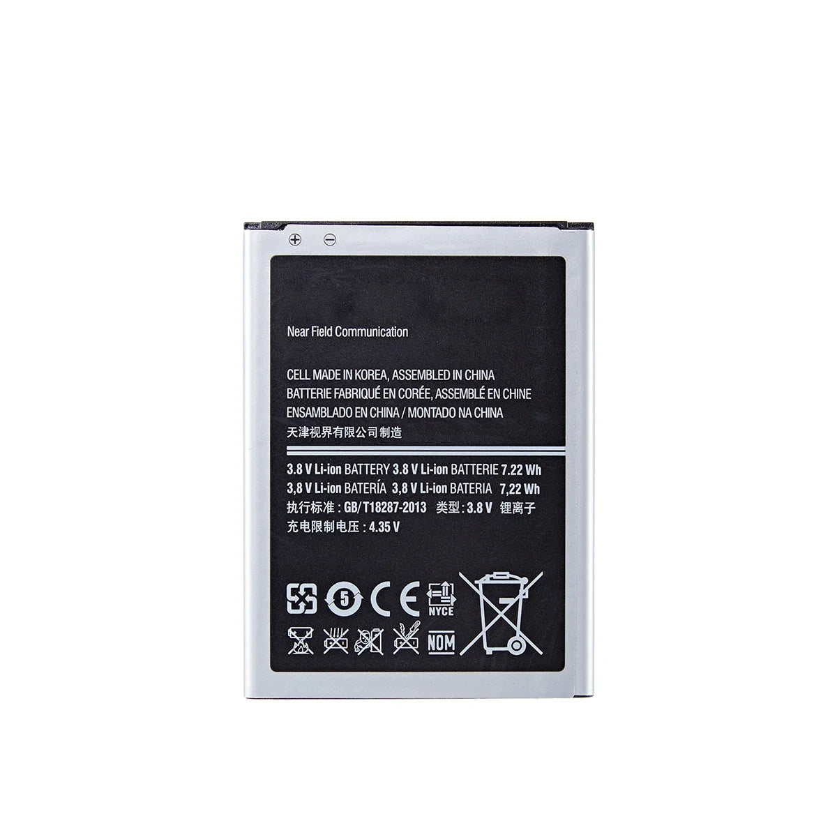 Nuovissima batteria B500AE B500BE 1900mAh per Samsung Galaxy S4 Mini i9192 i9195 i9190 i9198 J110 I435 I257 B500AE 3 Pin