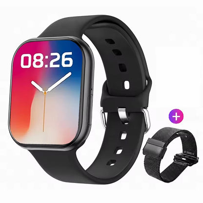 Nuovo Smartwatch iOS Serie 11, Display AMOLED Ultra HD, Cardiofrequenzimetro, GPS, Impermeabile IP68, Fitness, Chiamate Wireless, Braccialetto Originale