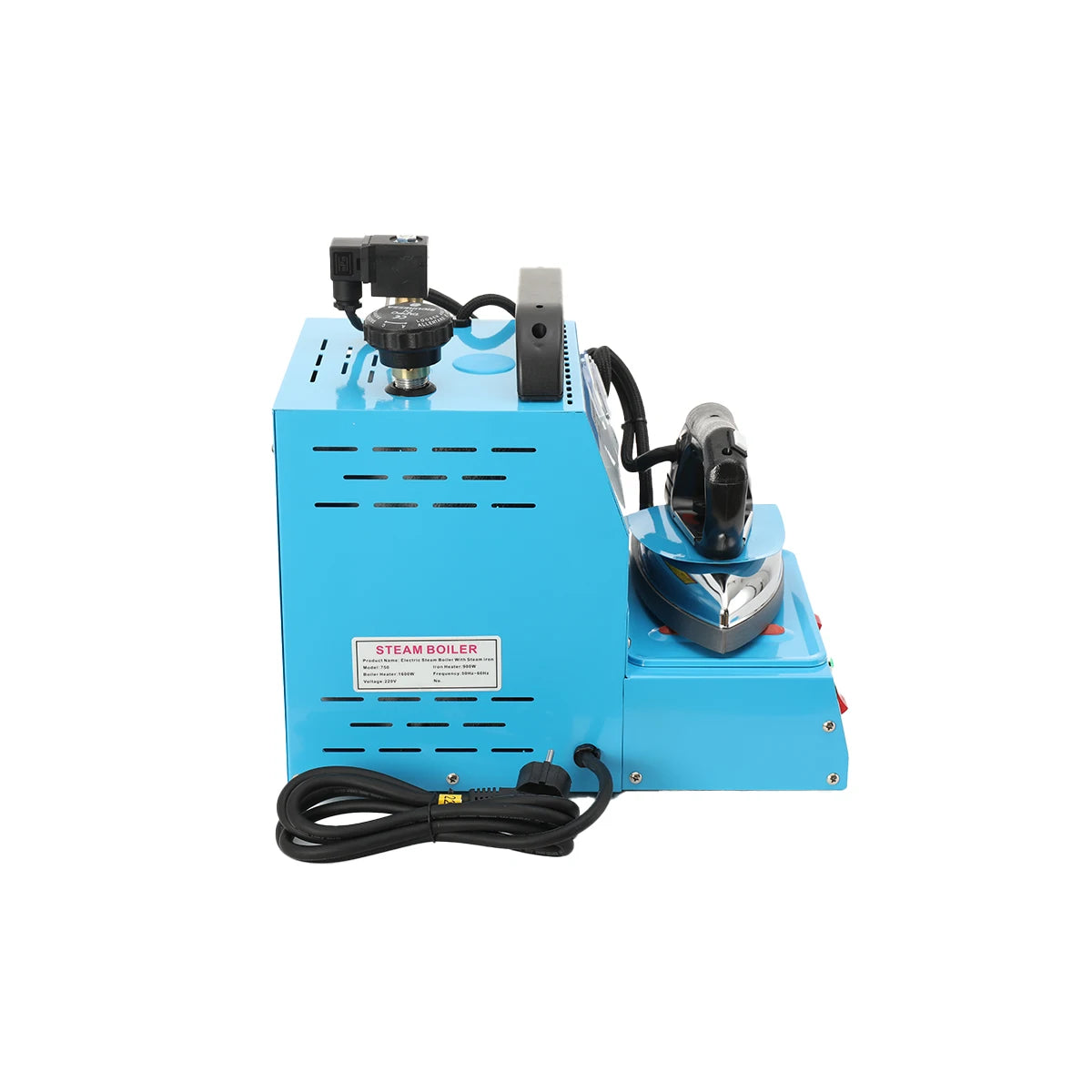 Ferro da Stiro Elettrico 1600W 220V, Macchina da Stiro a Pressione Verticale, Ferro da Stiro a Vapore Industriale ad Alta Potenza