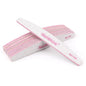 50 pz Lima per unghie in acrilico Forte carta vetrata Blocco tampone per unghie per manicure Lime a ongle 80/100/150/180/240/320 Lime per barche lavabili