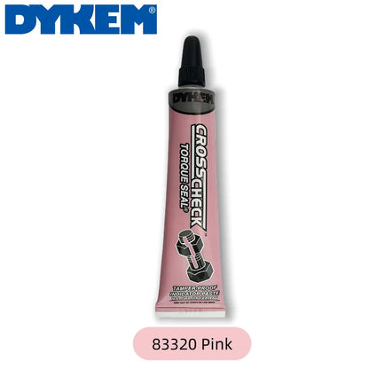 Sigillo di controllo a coppia DYKEM Cross Check 1oz, pasta indicatrice antimanomissione per bulloni e dadi, vernice di marcatura anti-allentamento per elementi di fissaggio