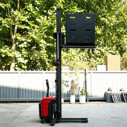 Transpallet Elettrico a Spinta Manuale con Capacità di 1,5-2 Tonnellate per la Movimentazione di Materiali in Magazzino