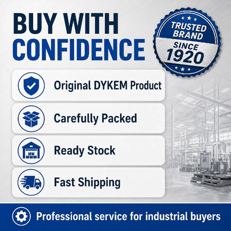 DYKEM 80400 Inchiostro Blu Acciaio per Marcatura Metalli 8oz 236ml, a Rapida Asciugatura, per Macchinisti e Lavorazioni CNC