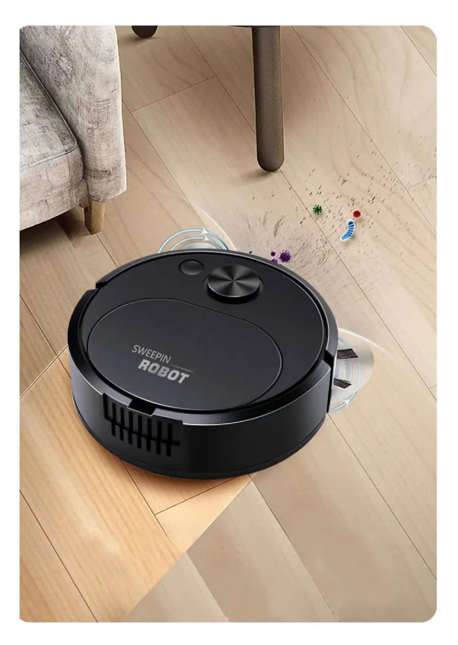 NUOVO USB Spazzare Robot Aspirapolvere Lavare 3 In 1 Smart Wireless 1500Pa Trascina Pulizia Spazzare Pavimento per Home Office