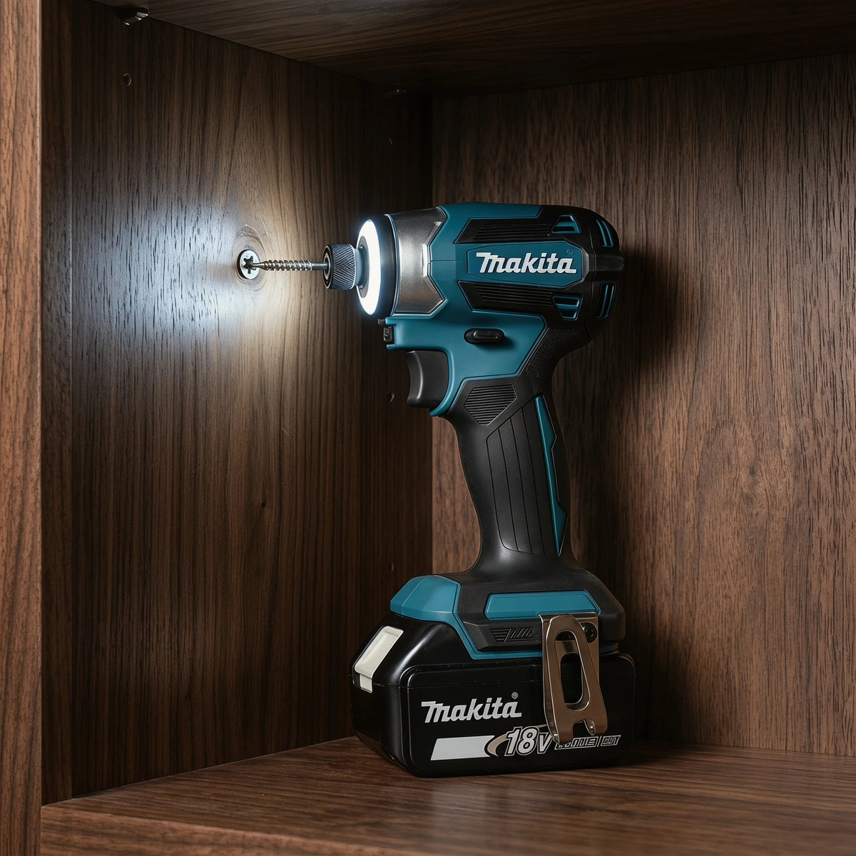 2026 Makita DTD173 Avvitatore a Impulsi Senza Fili 18V con Motore Brushless, Trapano Elettrico per Legno/Bulloni/Modalità T, Utensile Elettrico Ricaricabile