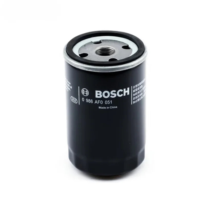 Filtro olio Bosch AF0051 adatto per VW Golf (VI, III, IV, V, Van III), Passat, Polo, Jetta III, per Audi A6, A4【OE:06A115561E】