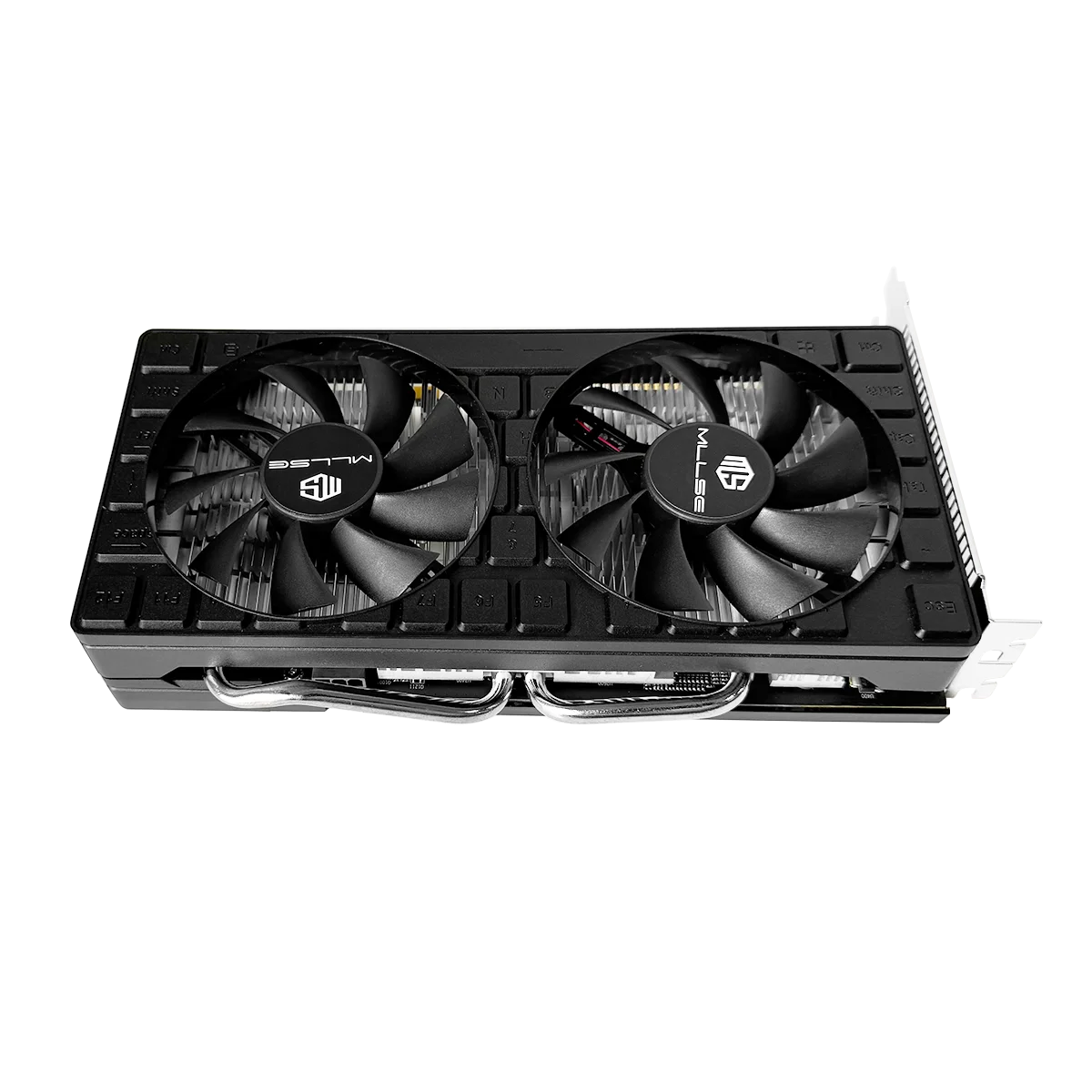 Scheda Video da Gioco MLLSE RX 580 8GB 2048SP GDDR5 256Bit 6Pin PCI Express 3.0 × 16 AMD Radeon GPU RX 580 8G