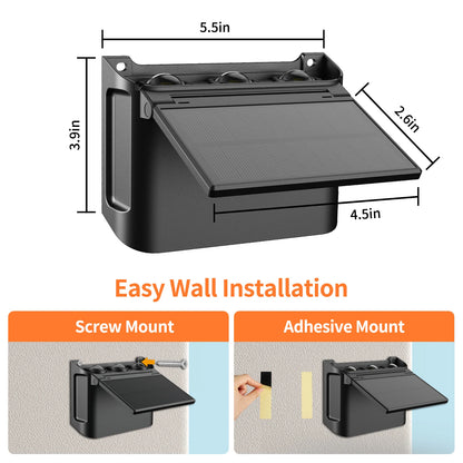 Lampade solari da parete Intelamp, confezione da 2 con telecomando,3 modalità di colore, IP65 |Illuminazione personalizzabile su/giù, lampada solare impermeabile IP65 per pareti esterne, recinzioni, patii e ingress
