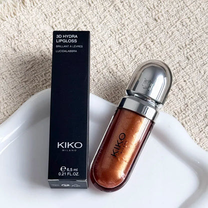 KIKO Unlimited Blush, fard in polvere monocromatico, e Unlimited Double Touch, lucidalabbra in edizione limitata, lucidalabbra 3D Hydra, 25 colori.