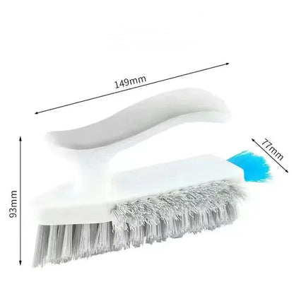Spazzola per fessure, raschietto per pulizia profonda, strumento per la pulizia di fughe, pavimenti, angoli del bagno, WC, piastrelle, utensile per la casa