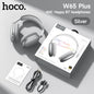 Cuffie Bluetooth HOCO W65 Plus con cancellazione del rumore ANC, auricolari wireless over-ear, suono Hi-Fi, cuffie sportive con pulsante.
