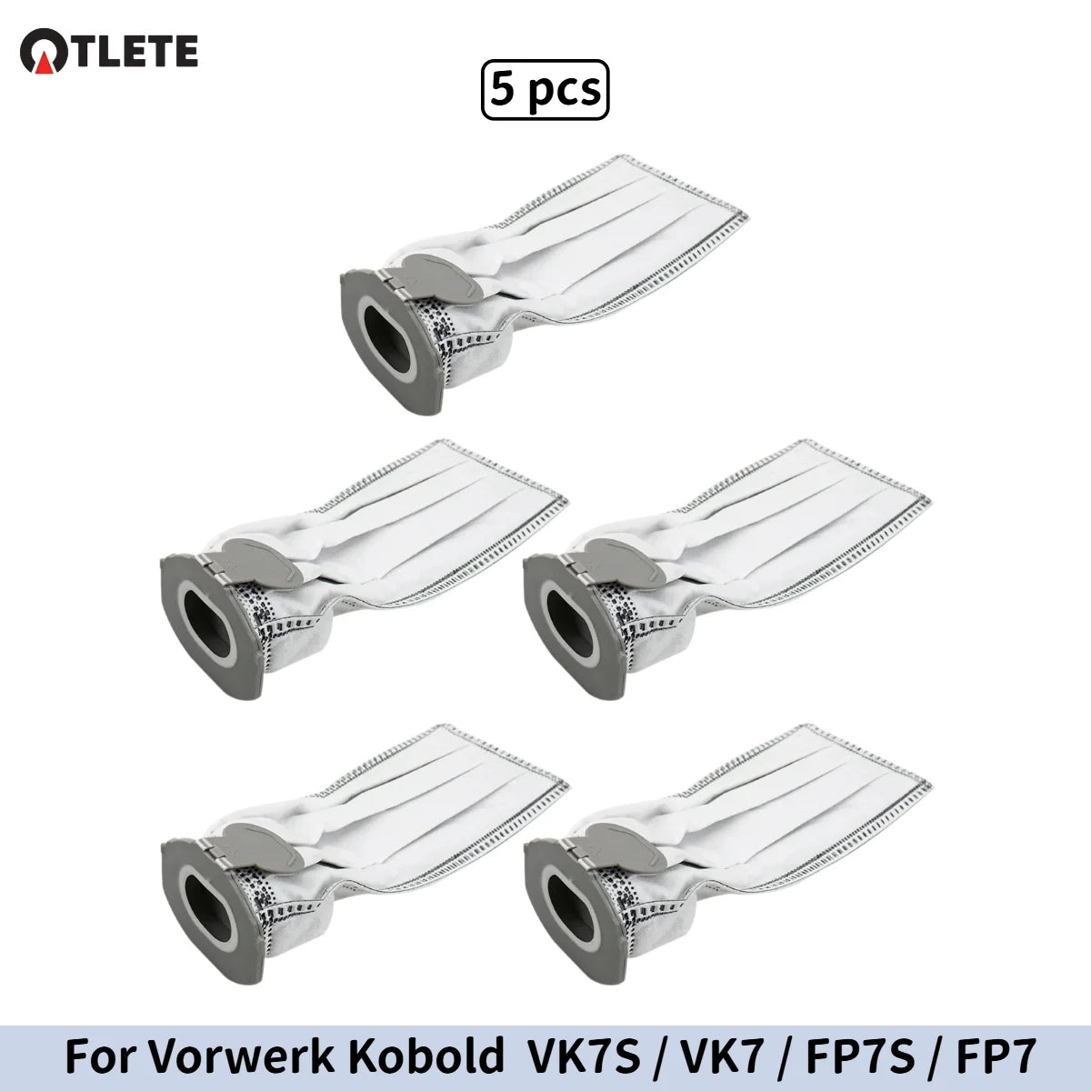 Sacchetto per la polvere per aspirapolvere senza fili (Vorwerk Kobold VK7S / VK7 / FP7S / FP7), filtro HEPA e sacchetti per la polvere, pezzi di ricambio.