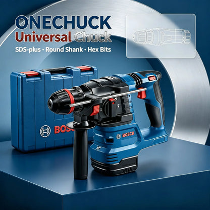 BOSCH GBH 18V-22X Trapano Tassellatore a Percussione a Batteria SDS PLUS Professionale 18V Brushless Utensili Elettrici GBH 18V-22 X