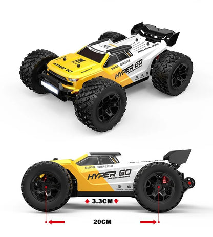 Auto RC MJX Hyper Go 14207 Brushless, Scala 1/14, 2.4G 4WD, Elettrica ad Alta Velocità, Fuoristrada, Telecomando, Monster Truck per Bambini