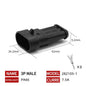 20/50/100 Set 1.5 Serie AMP Automobile Connettori 1/2/3/4/5/6 Pin Super Sigillo Impermeabile Cavo Elettrico connettore PA66 Nylon