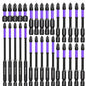 5-60PCS PH2 Set di punte per avvitatore a percussione Set di cacciaviti a croce magnetici Set di punte per trapano a percussione Vite Cacciavite a croce antiscivolo in acciaio legato