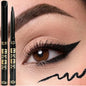 1-12 Pezzi Matita Eyeliner Nera Impermeabile, Anti-sbavatura, Applicazione Facile con Rotazione, Gel Occhi per Trucco Occhi Audace Stile Punk Adatto ai Principianti