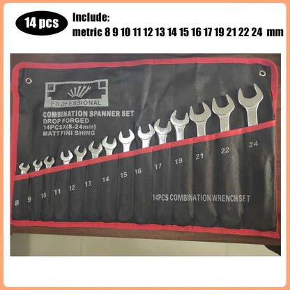 Set di chiavi a chiave multifunzionali Set di chiavi a bussola dinamometriche per ingranaggi ad anello a 72 denti Set di chiavi combinate metriche strumenti di riparazione automobilistica