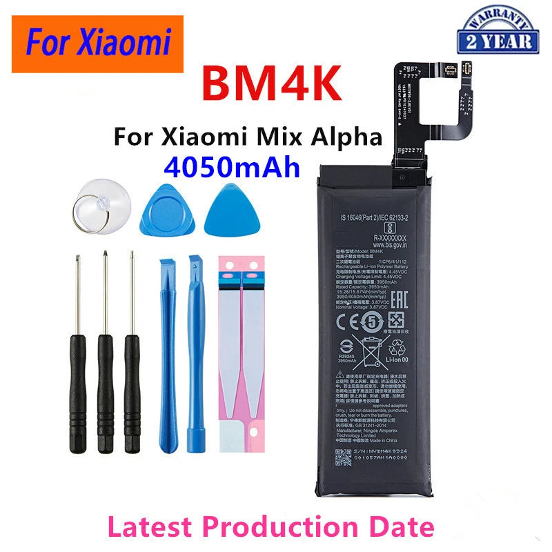 100% originale BM4M BM4N BM4Q BM4R BM55 BM4V BM52 BM4K BM4H BM4F BP42 BN61 BN62 batteria per Xiaomi Mi 11 Lite/11 Pro/11 Ultra