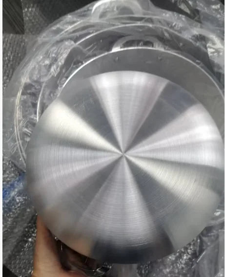 Set di 6 pentole in alluminio rinforzato, utensili da cucina di alta qualità con coperchi, pentole antiaderenti per zuppe e salse, ideali per la cucina di casa.