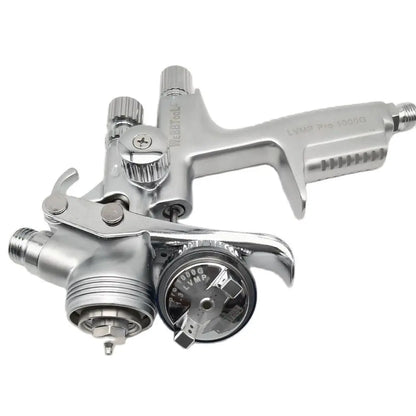 Pistole a spruzzo LVMP 1000G Ugello in acciaio inossidabile da 1,3 mm Pistola a spruzzo per vernice Pistola a spruzzo ad aria per verniciatura a spruzzo per auto