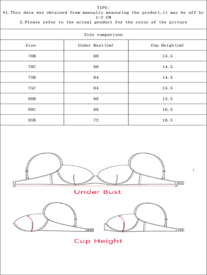 1 set di lingerie bianca, reggiseno da donna alla moda con stampa floreale, reggiseno push-up, set stile festa MR3575