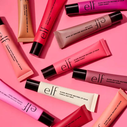 Set Duo di Balsami Labbra Elf 2 Pezzi: Bubblegum-Cherry Mango-Watermelon Mint-Chocolate, Idratante a Lunga Durata, Lucidalabbra Cosmetico