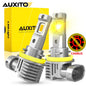 AUXITO 2 pz CANBUS H8 H11 LED fendinebbia lampadine H9 H16JP 9005 HB3 9006 HB4 3000K ambra giallo Led Daytime Running Driving Lamp