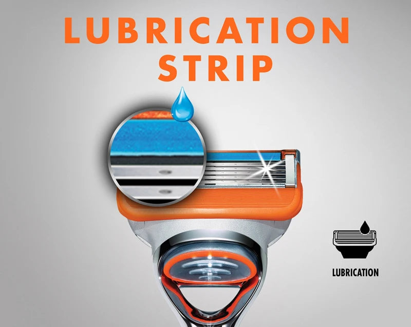 Lame di ricambio Gillette Fusion 5 lame di rasoio per rasoi bagnati da uomo