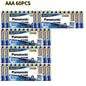 Panasonic 1.5V AAA # Batteria Alcalina a Lunga Durata per Serrature Intelligenti, Telecomandi TV e Condizionatori d'Aria, 4‑96 Pezzi