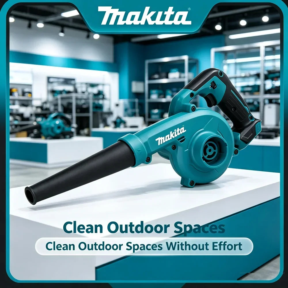 Batteria Makita 18V, per soffiatore a batteria portatile DUB185Z, 18V, ad alta potenza, per soffiare polvere e foglie secche, strumento elettrico per la pulizia.