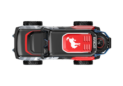 MJX HYPER GO 1/18 H18P Ford Mustang Auto RC Giocattolo con Motore Elettrico Brushless 4WD Veicolo Fuoristrada da Arrampicata Modello di Simulazione Giocattolo